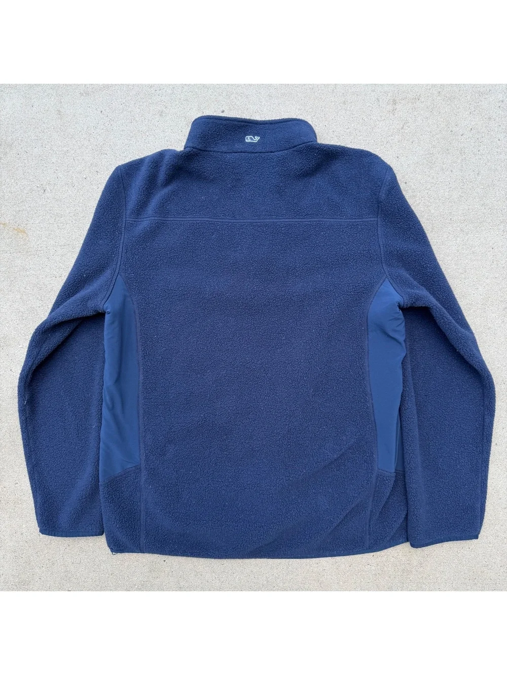Vineyard Vines Fleece Pullover Men Regular M Navy Casual